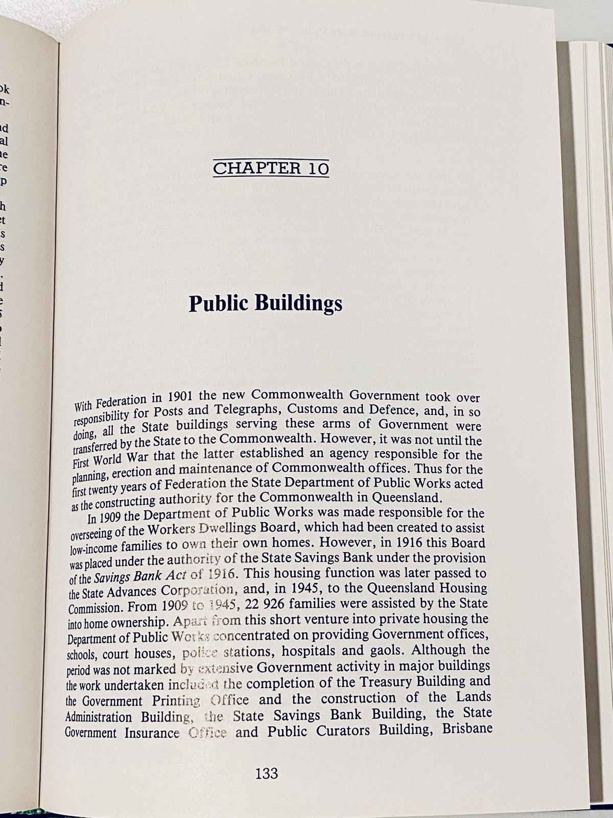 125 Years of State Public Works in Queensland 1859-1984, Ian Cameron