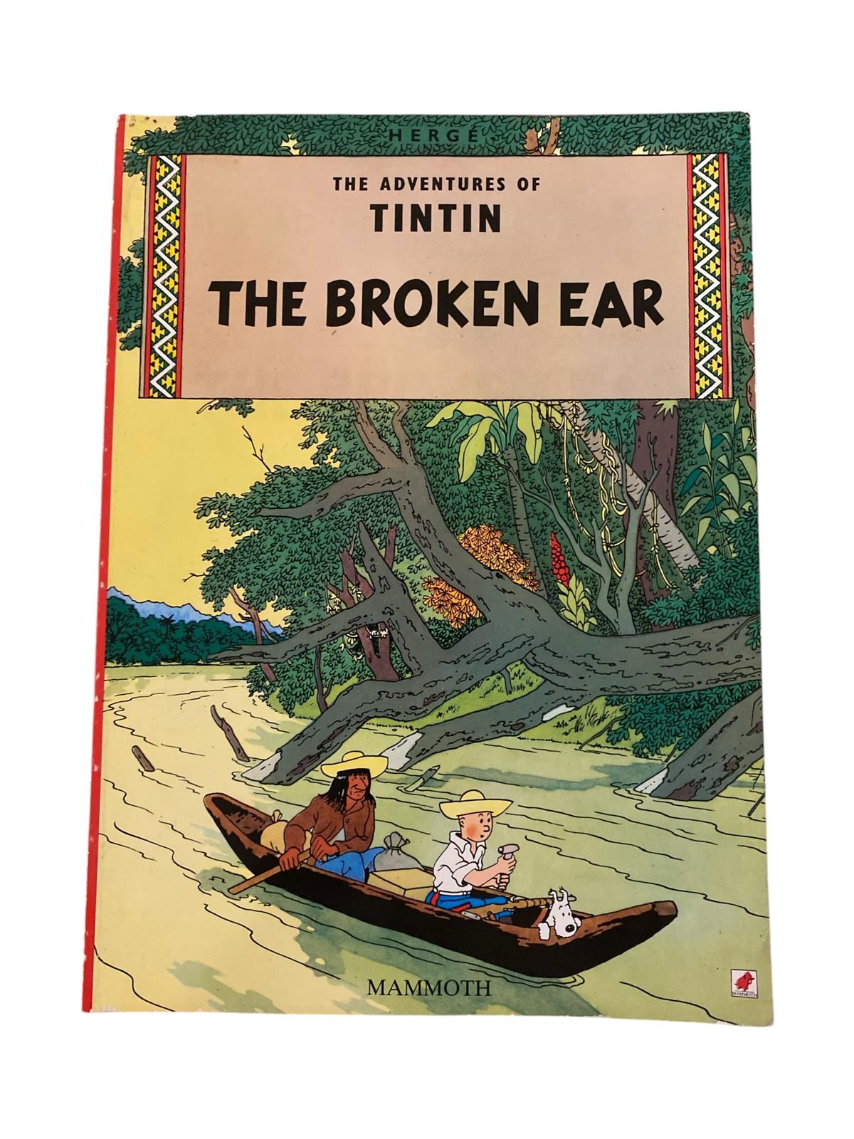 Tintin The Broken Jar, Herge