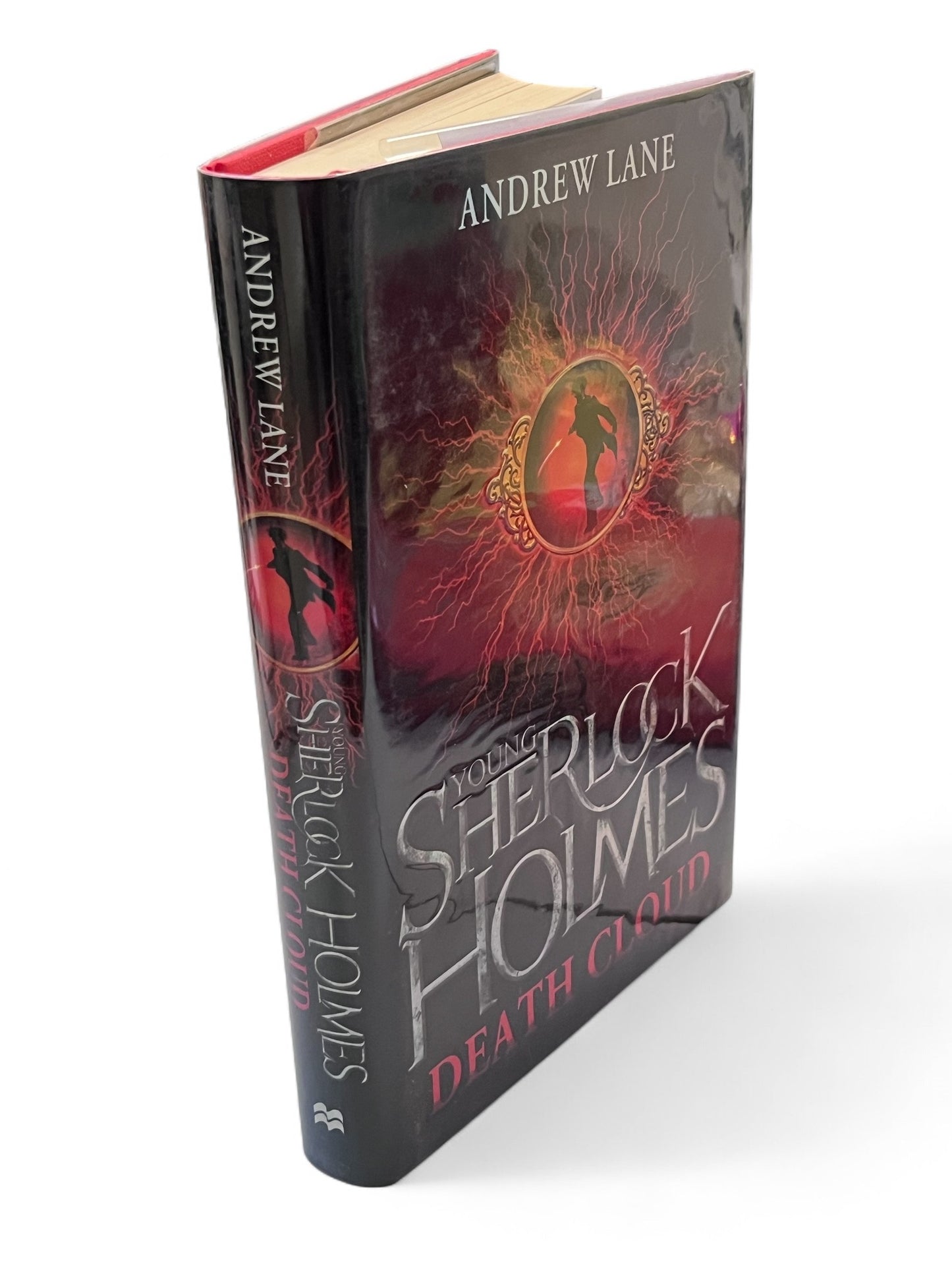 SIGNED 1st Edition Young Sherlock Holmes; Death Cloud, Andrew Lane