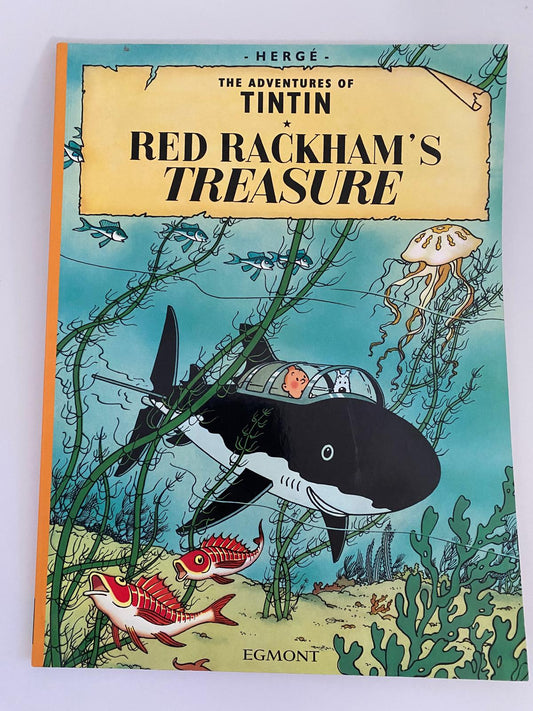 Tintin Red Rackham's Treasure 2012 Reprint, Herge