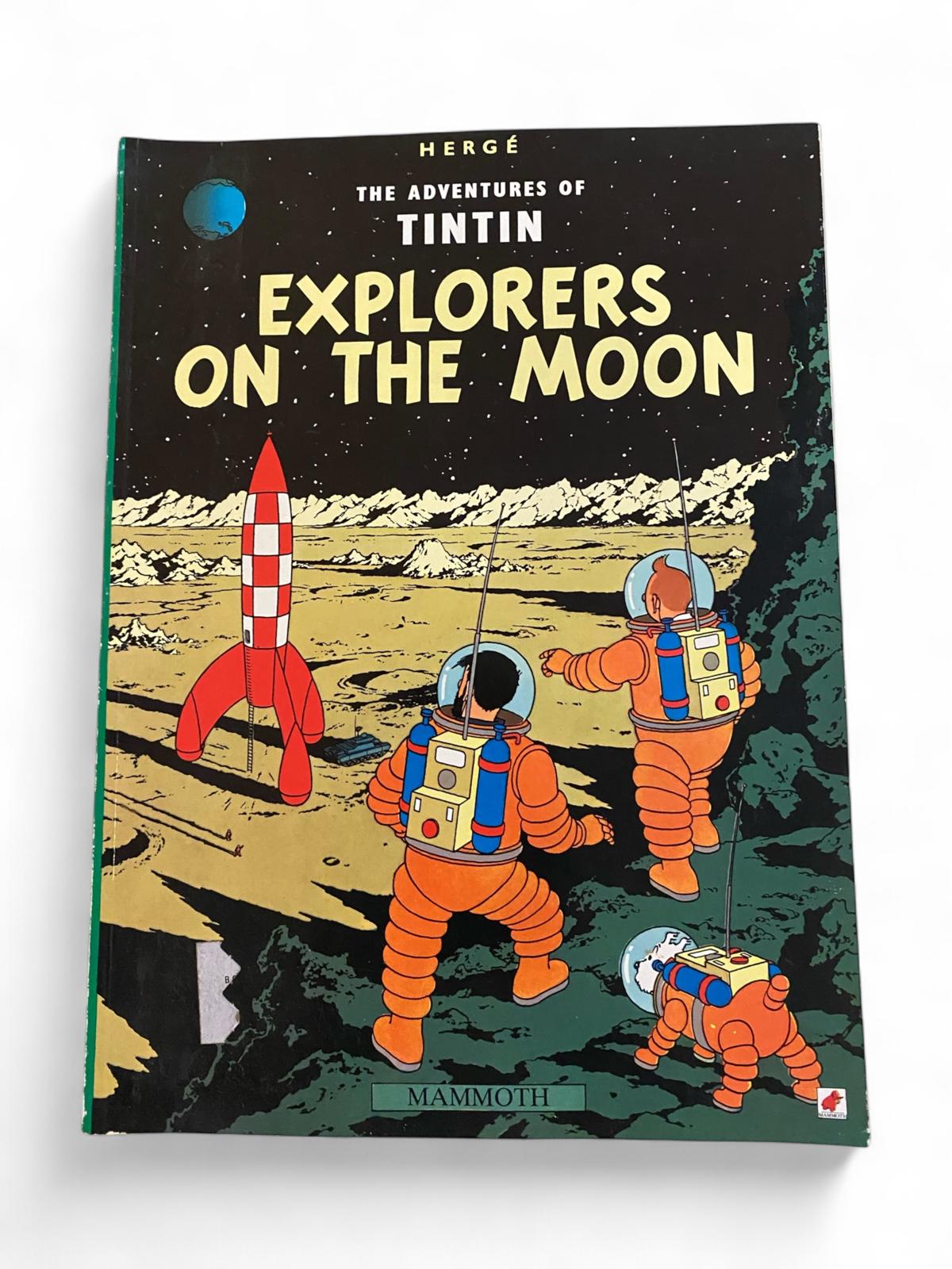 Tintin Explorers on the Moon, Herge
