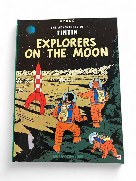 Tintin Explorers on the Moon, Herge