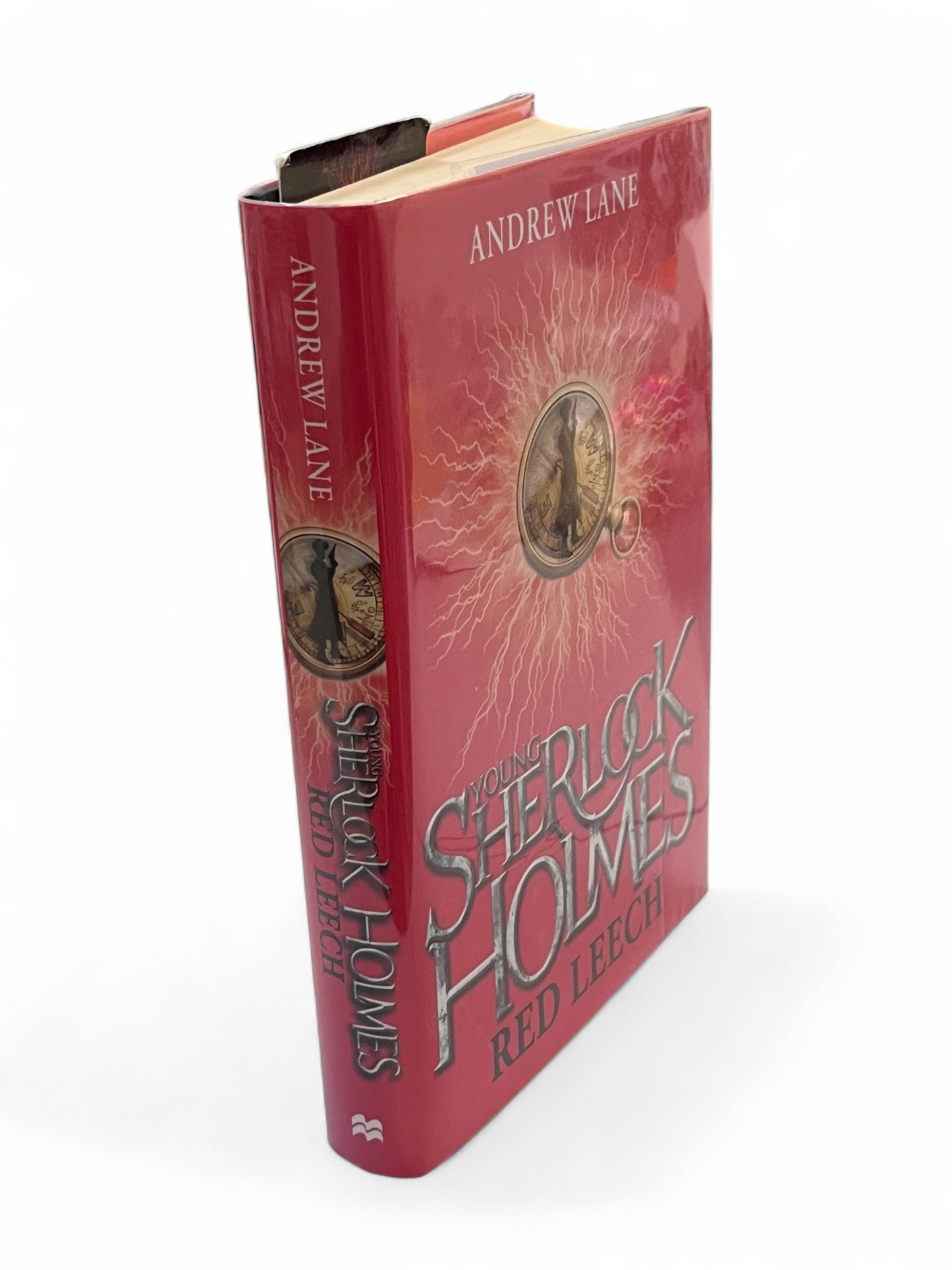 SIGNED 1st Edition Young Sherlock Holmes; Red Leech, Andrew Lane