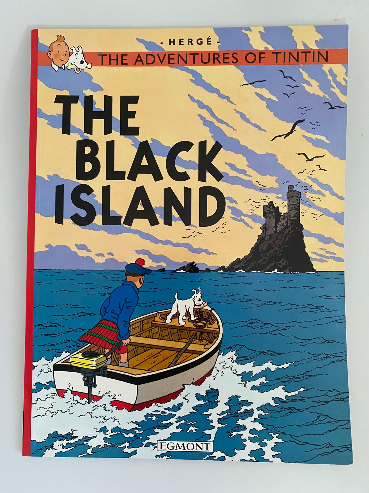 Tintin The Black Island 2012 Reprint, Herge