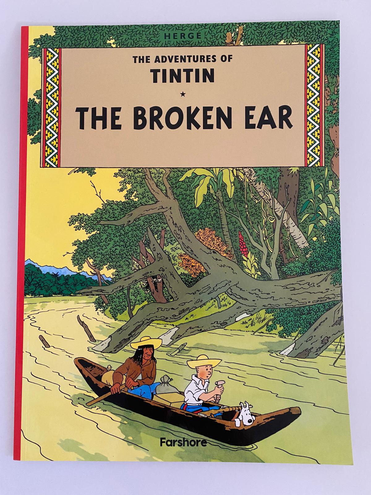 Tintin The Broken Jar 2012 Reprint, Herge